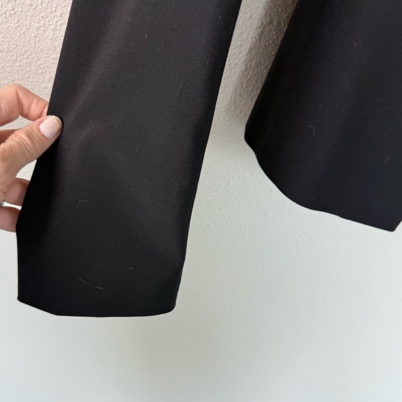 Theory Lanai Urban Wool Blend Blazer Jacket Black Business Casual Women’s 6 - Picture 8 of 13